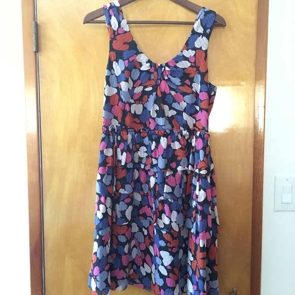 Marc by Marc Jacobs Ruffle Silk Cocktail Dress - Picture 2 of 7